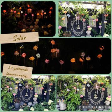 Hehaakten lampionnetjes solar verlichting tuin verlichting beschikbaar voor biedingen