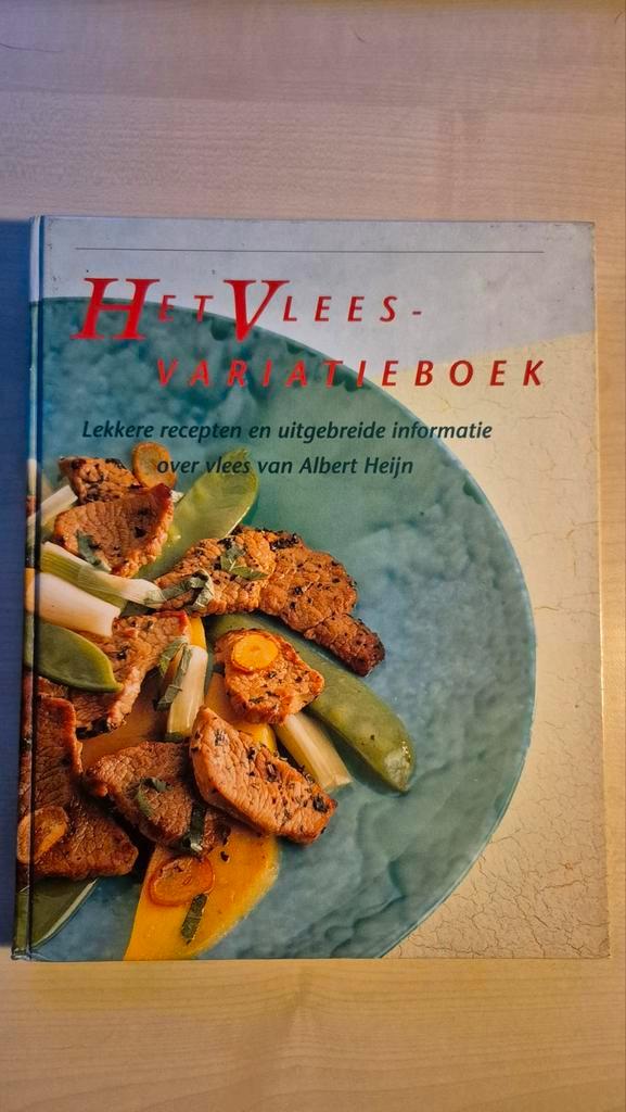 Het Vlees-Variatieboek - Albert Heijn, Boeken, Kookboeken, Gelezen, Hoofdgerechten, Nederland en België, Ophalen of Verzenden