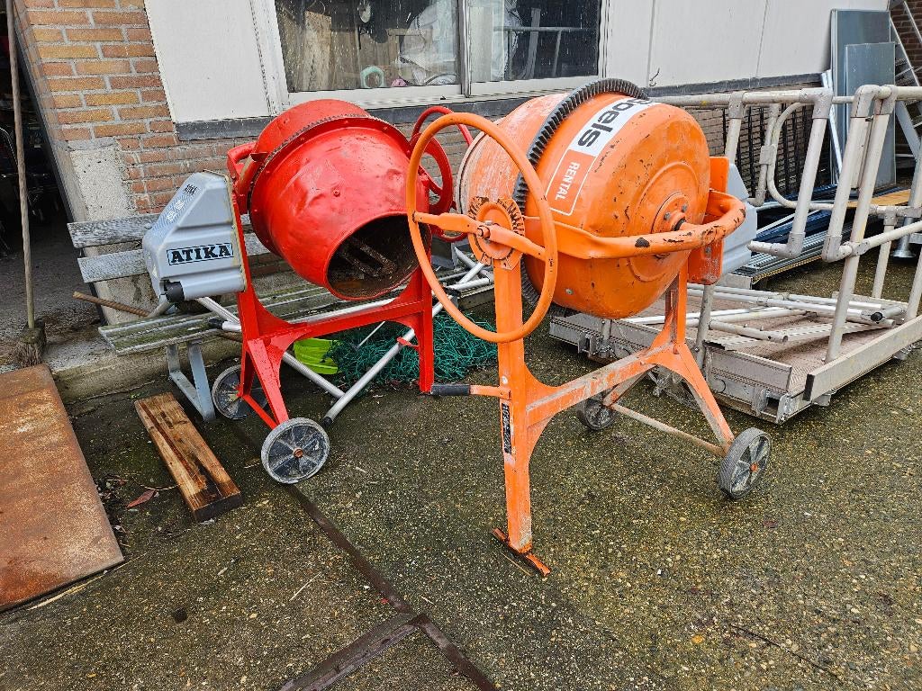 Betonmolen Atika, Doe-het-zelf en Verbouw, Betonmolens, Ophalen, Gebruikt