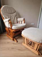 Gliding chair schommelstoel met voetensteun, Ophalen, Overige kleuren, Zo goed als nieuw, Eén