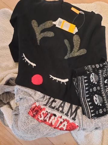 Kerst Trui & Broek Set Meisjes 146/152 - Nieuw! beschikbaar voor biedingen