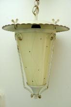 Vintage jaren 50 plafondlamp hanglamp hallamp, Antiek en Kunst, Ophalen of Verzenden