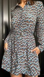 Fabienne Chapot casual mini jurk met print pauw, Kleding | Dames, Jurken, Blauw, Ophalen of Verzenden, Zo goed als nieuw, Fabienne Chapot