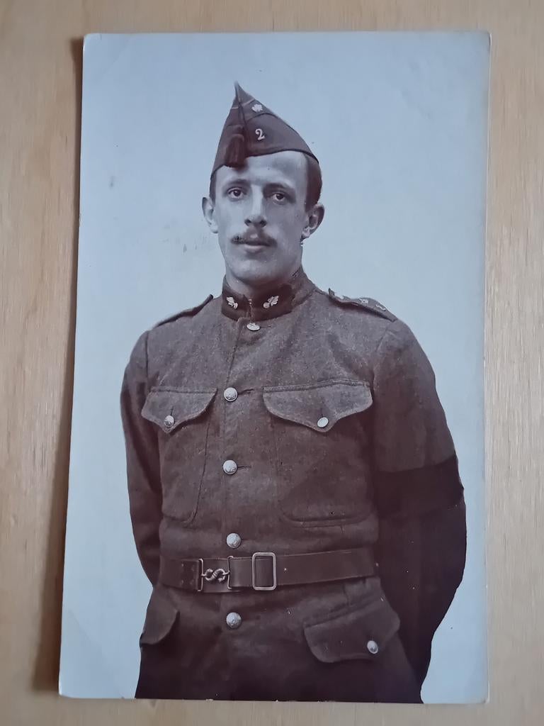 Fotokaart Militair, Ophalen of Verzenden, Landmacht, Nederland, Foto of Poster