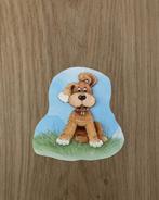 3d plaatje bruine hond (2), Ophalen, Nieuw, Dieren