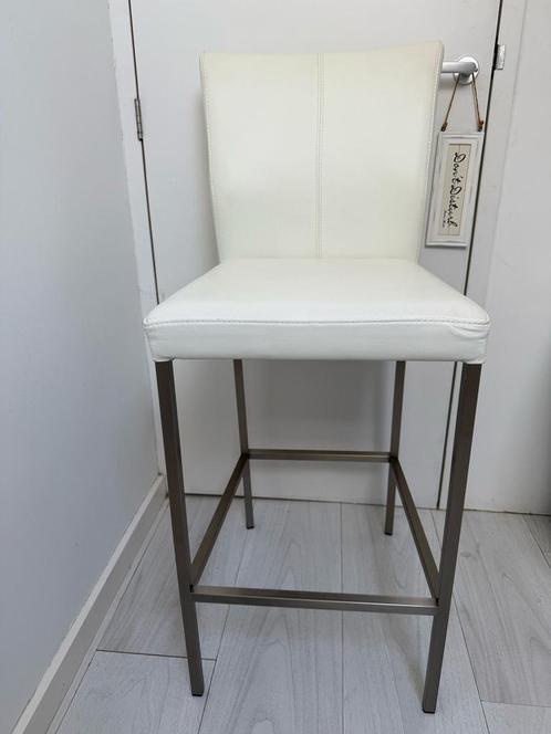 Bar / Kookeiland stoelen, Huis en Inrichting, Barkrukken, Zo goed als nieuw, Leer, Ophalen of Verzenden