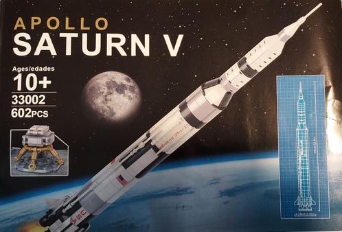 Apollo Saturnus V raket (Lego compatibel), Kinderen en Baby's, Speelgoed | Duplo en Lego, Zo goed als nieuw, Lego, Complete set
