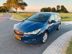 Opel Astra 1.0 Turbo 77KW Sports Tourer 2018 Blauw, Auto's, USB, Stof, Zwart, Blauw