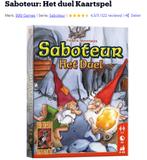 SABOTEUR  het duel, Hobby en Vrije tijd, Gezelschapsspellen | Kaartspellen, Nieuw, Een of twee spelers, Ophalen of Verzenden, 999games