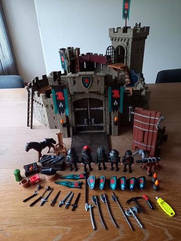 Playmobil Kasteel van de Valkenridder 4866 +extra stormram beschikbaar voor biedingen