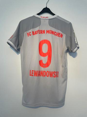 Bayern München 2020-2021 away voetbalshirt Lewandowski 9  beschikbaar voor biedingen