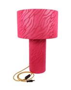 Lampenkap met voet, Huis en Inrichting, Lampen | Tafellampen, 50 tot 75 cm, Verzenden, Stof, Nieuw