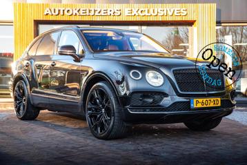 Bentley Bentayga 6.0 W12 black on black Panodak Leer Massage beschikbaar voor biedingen
