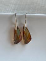 Prachtige oorbellen met Swarovski kristallen, 925 zilver., Verzenden, Nieuw, Zilver