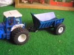 dumper kiepwagen in ford kleur, Hobby en Vrije tijd, Modelauto's | 1:32, Ophalen of Verzenden, Zo goed als nieuw, Tractor of Landbouw