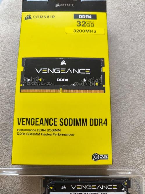 Corsair Vengeance SODIMM 32 GB, Computers en Software, RAM geheugen, Zo goed als nieuw, Laptop, 32 GB, DDR4, Ophalen of Verzenden