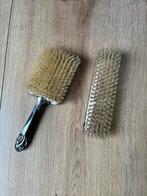 Antieke verzilverde borstelset, Antiek en Kunst, Ophalen of Verzenden, Zilver