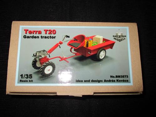 D-516,BALATON MODEL 1-35,NO,BM3573,Terra T20 Garden Tractor, Hobby en Vrije tijd, Modelbouw | Auto's en Voertuigen, Nieuw, Verzenden