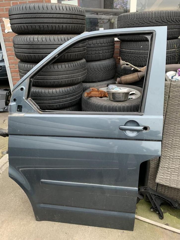 Volkswagen T5 Multivan deur LD7U, Auto-onderdelen, Carrosserie en Plaatwerk, Deur, Volkswagen, Gebruikt, Ophalen of Verzenden