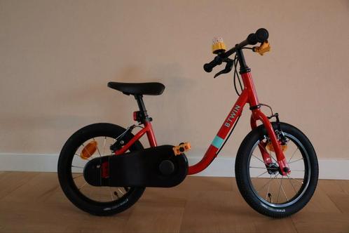 Kinderfiets BTWIN 14 inch (als nieuw, 2 maanden oud!!), Fietsen en Brommers, Fietsen | Kinderfietsjes, Zo goed als nieuw, Minder dan 16 inch