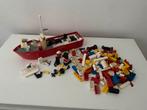 LEGO 4020 Brandweerboot (1987) + Extra!, Ophalen of Verzenden, Gebruikt, Complete set, Lego