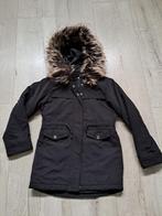 Zwarte winterjas van only meisje maat 134, Gebruikt, Meisje, Kids Only, Ophalen of Verzenden