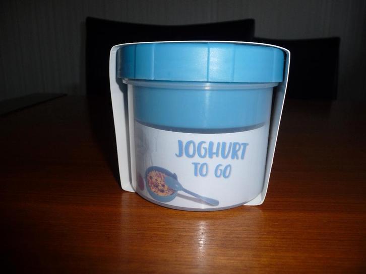 Yoghurt to go beker. Nieuw., Huis en Inrichting, Keuken | Keukenbenodigdheden, Nieuw, Ophalen of Verzenden