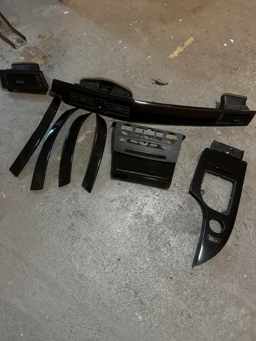 BMW E60 INTERIEURLIJSTEN PIANO ZWART ZELDZAAM PRE-LCI, Auto-onderdelen, Dashboard en Schakelaars, BMW, Ophalen of Verzenden