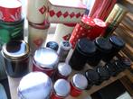 30 oude blikken Bolletje koffie thee enz,, Ophalen, Gebruikt, Koffie