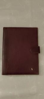 Castelijn en Beerens schrijfmap A4 bruin leer, Diversen, Schrijfwaren, Ophalen of Verzenden, Zo goed als nieuw