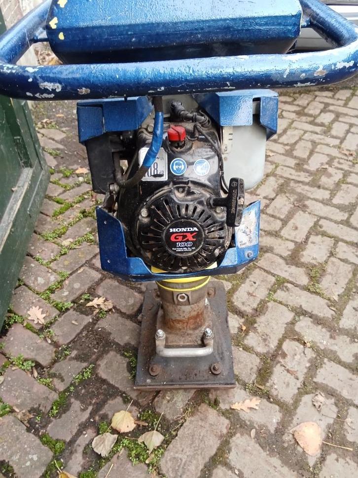 Ammann Wacker stamper(rammer) ACR 60 (62KG) Honda GX100, Doe-het-zelf en Verbouw, Gereedschap | Overige machines, Gebruikt, Ophalen