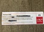 €14,50 korting p.p Thermae 2000 Postcodeloterij bon nr 25, Drie personen of meer, Kortingsbon, Spa of Sauna