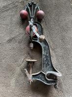 Antieke handkolomboor met vliegwiel, Antiek en Kunst, Ophalen