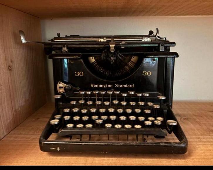 Antieke Remington Standard Typemachine, Antiek en Kunst, Antiek | Kantoor en Zakelijk, Ophalen of Verzenden