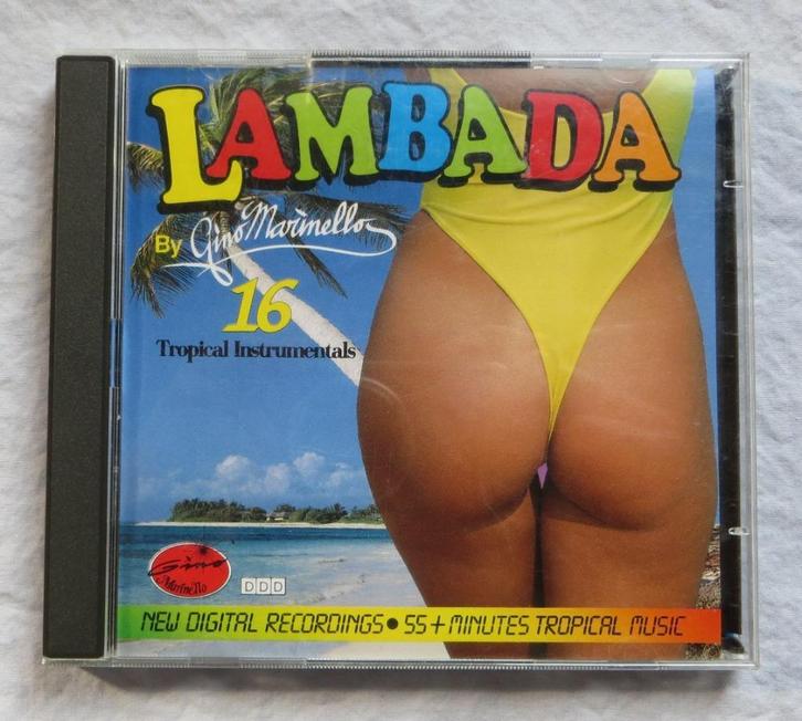 CD - Lambada by Gino Marinello - 16 Tropical instrumentals, Cd's en Dvd's, Cd's | Instrumentaal, Ophalen of Verzenden