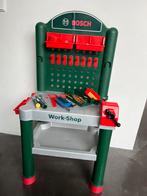 Bosch speelgoed werkbank met gereedschap, Kinderen en Baby's, Ophalen of Verzenden, Gebruikt
