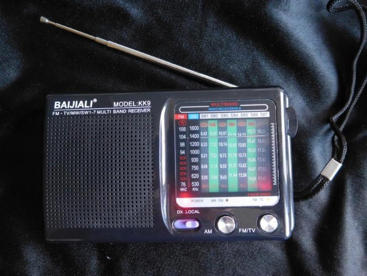 Nood Radio FM-Am-Kortegolf nieuw mooi klein formaat,, Audio, Tv en Foto, Radio's, Nieuw, Wereldontvanger, Ophalen