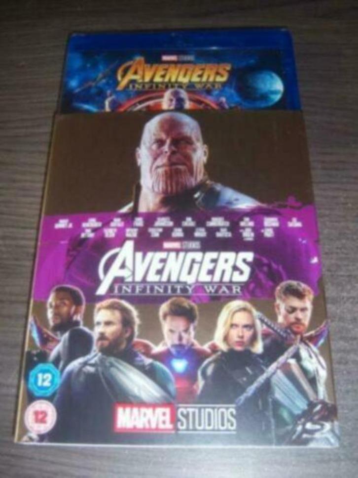 Blu-ray MARVEL STUDIOS AVENGERS INFINITY WAR + sleeve seal, Cd's en Dvd's, Blu-ray, Nieuw in verpakking, Actie, Verzenden