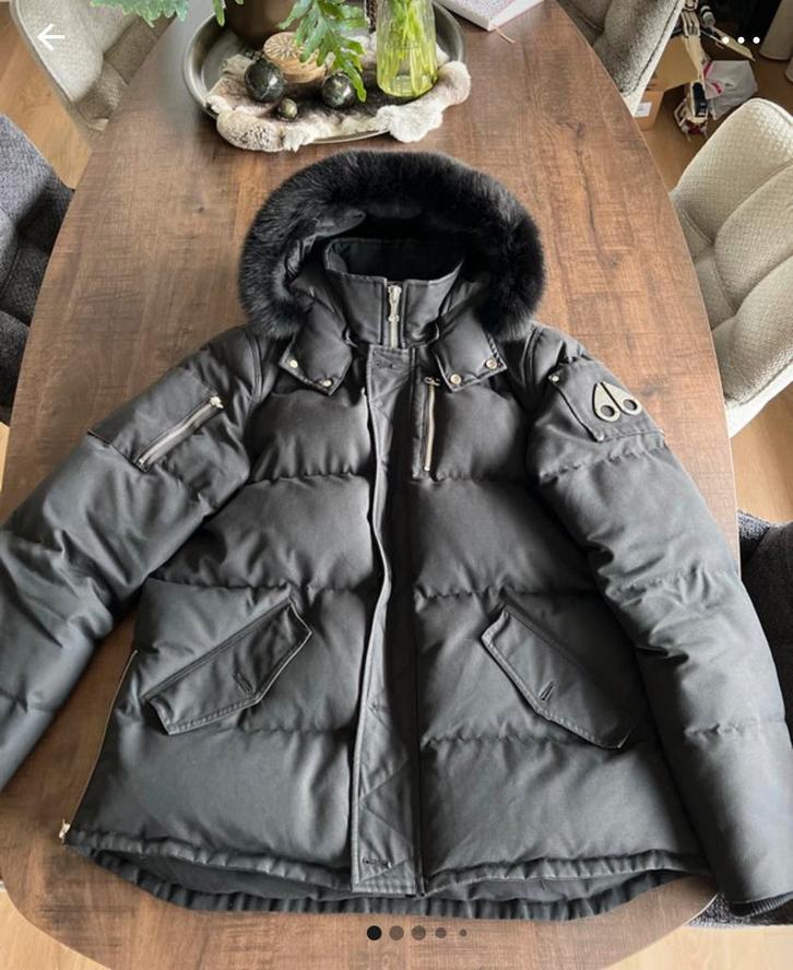 Moose Knuckles winterjas, Kleding | Heren, Jassen | Winter, Zo goed als nieuw, Maat 56/58 (XL), Zwart, Ophalen of Verzenden