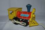 Fisher Price toys Toot Toot 643 locomotief vintage 1964, Ophalen of Verzenden, Gebruikt, Duw- of Trekspeelgoed, Met geluid