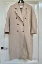 American Vintage ecru lange oversized jas S, Beige, Ophalen of Verzenden, Zo goed als nieuw, American Vintage