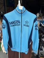 Vintage Masta Cornelo Wielertrui Maat L, Verzenden, Gedragen, Maat 52/54 (L), Blauw