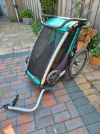 Thule Chariot Lite 1 Fietskar, Fietsen en Brommers, Fietsaccessoires | Aanhangers en Karren, Ophalen, Gebruikt, Opvouwbaar, Minder dan 20 kg