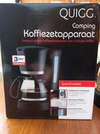 Quigg Camping Koffiezetapparaat - Compact!, Afneembaar waterreservoir, Gebruikt, Koffiemachine, Gemalen koffie