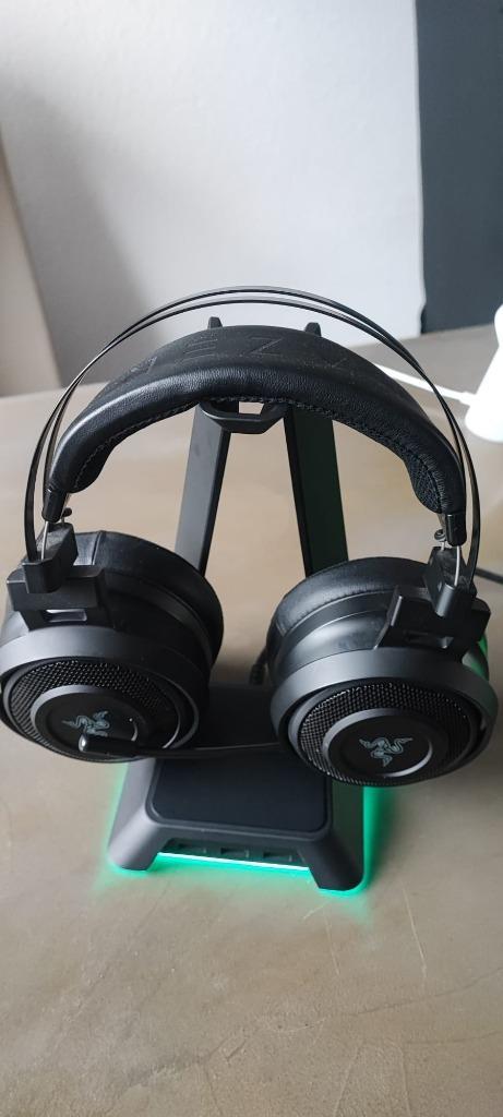 Razer Nari Headset - Zo goed als nieuw! €25, Computers en Software, Headsets, Zo goed als nieuw, Over-ear, Gaming headset, Inklapbare microfoon