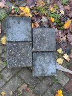 Dubbel klinkers antraciet, ongeveer 80 m2, Tuin en Terras, Tegels en Klinkers, Ophalen, Gebruikt, Beton, Klinkers