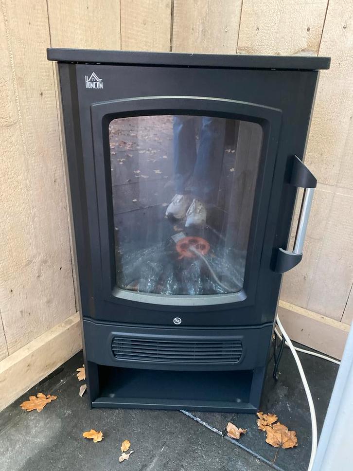 Homeij Elektrische Sfeerhaard, Huis en Inrichting, Haarden, Gebruikt, Elektrische haard, Ophalen
