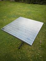 +- 50 terras tafels te koop, Tuin en Terras, Tuintafels, Ophalen, Gebruikt, Vierkant, Overige materialen
