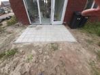 Tegels met opsluitbanden  GRATIS, Tuin en Terras, Tegels en Klinkers, Ophalen, Nieuw, 5 tot 10 m², Beton