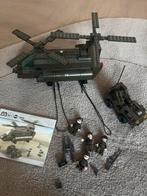 Sluban Chinook Helikopter met Voertuig & Figuren, Ophalen of Verzenden, Zo goed als nieuw, Overige merken